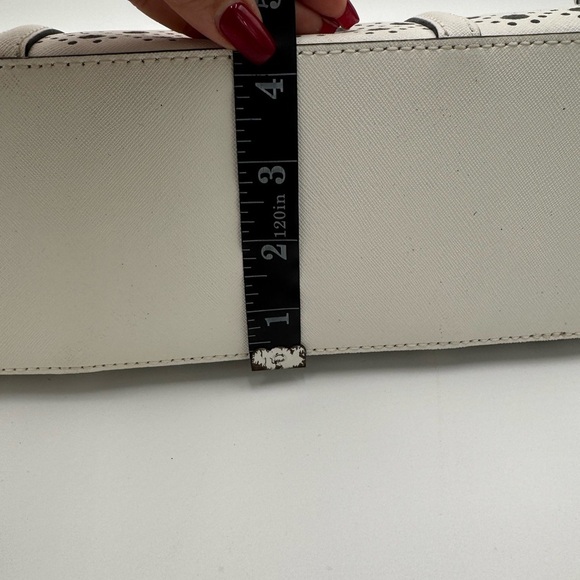 Kate Spade White Perforated Leather Newbury
Lane Top Handle Bag White - Picture 9 of 17